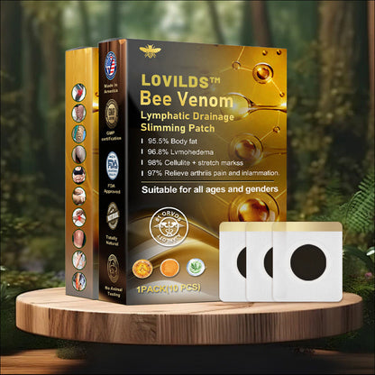 🐝LOVILDS™ Bee Venom Lymphatic Drainage Slimming Patch🔥