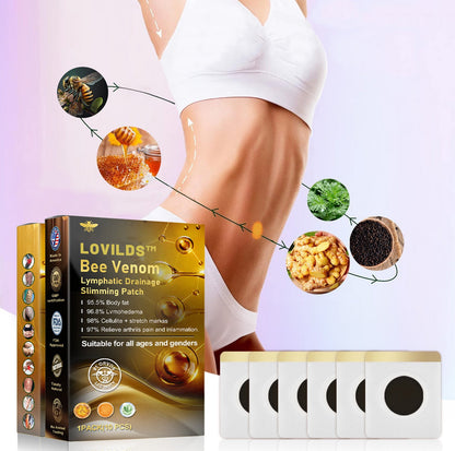 🐝LOVILDS™ Bee Venom Lymphatic Drainage Slimming Patch🔥